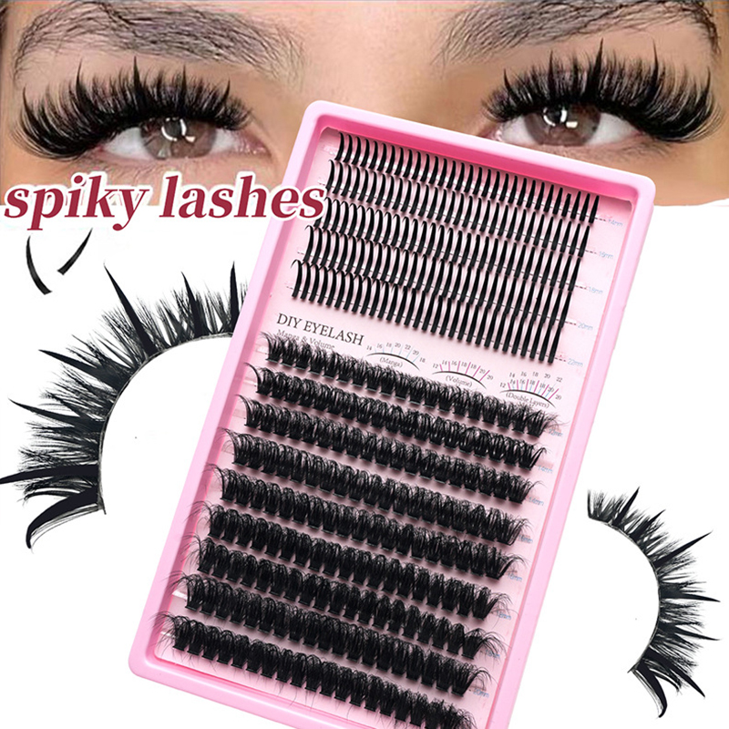 Mega Volume Lash - Lash Clusters 80D/100D Spikes Eyelash Clusters