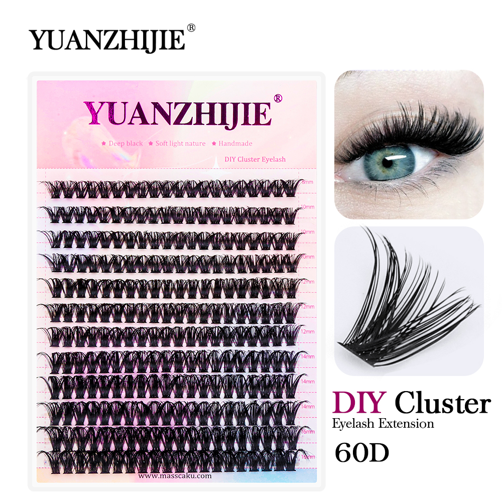 Eyelash Extension Last - YUANZHIJIE New DIY Clusters False Eyelashes
