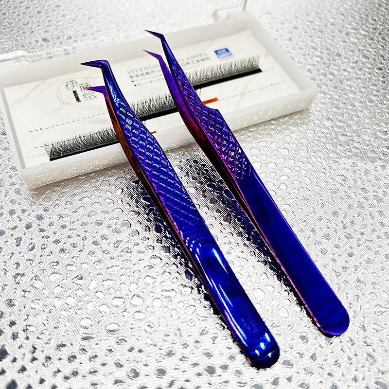 Mega Volume Lash - 2pcs/set False Lash Tweezers For Eyelash