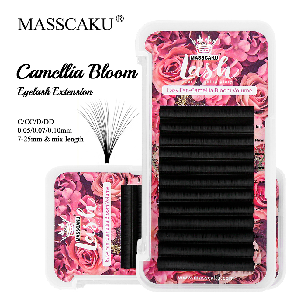 Eyelash Extension Last - Easy Fanning Eyelash Extensions Mix Length