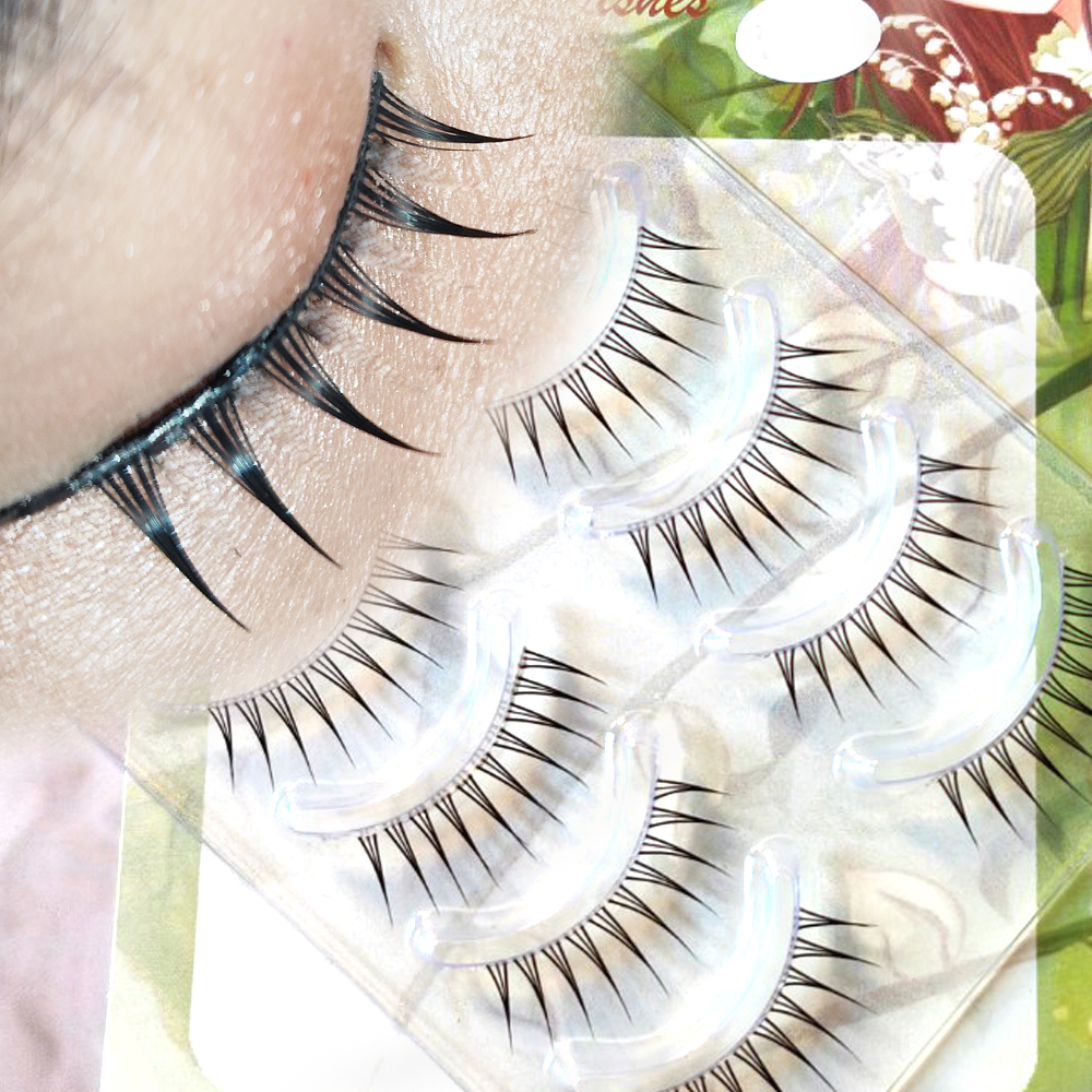 Eyelash Extension Japanese - 5 Pairs Japanese Series Cluster False