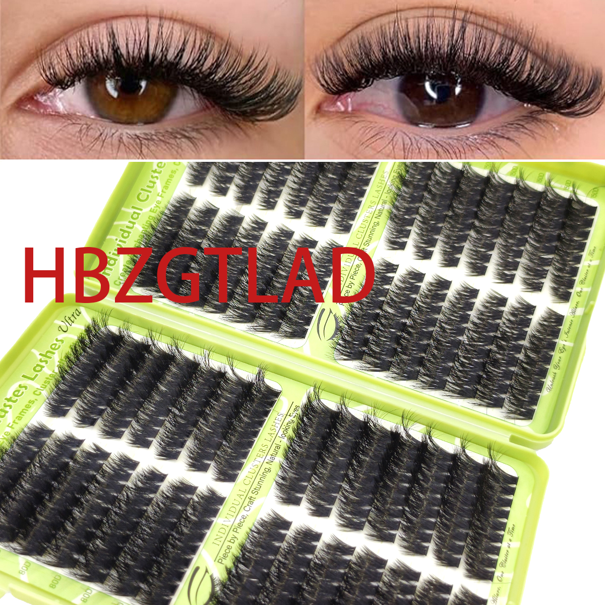 Mega Volume Lash - HBZGTLADLash Clusters book DIY Eyelash Extensions