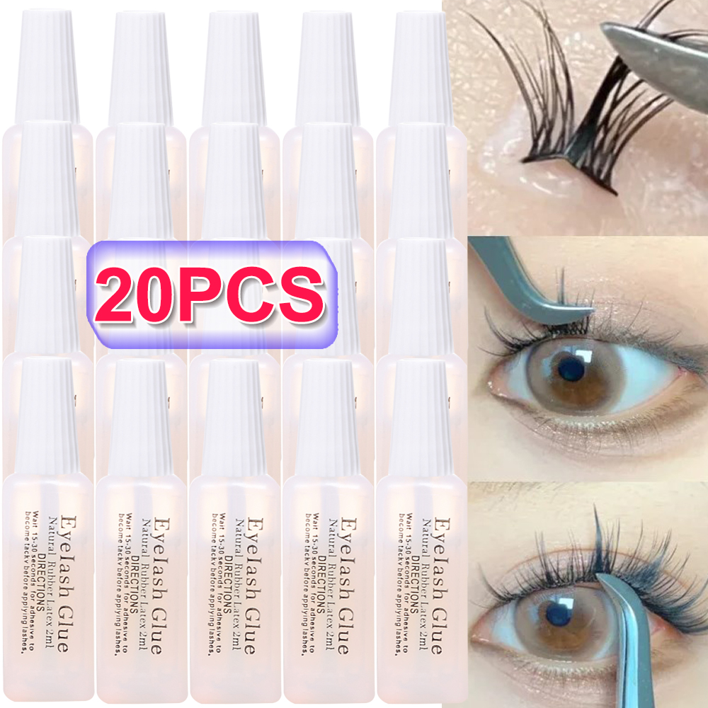1-20PCS Self Grafting Transpar - Eyelash Extension Eye Irritation 评论和价格