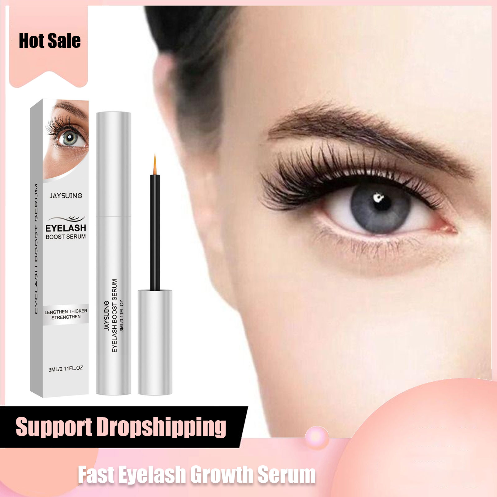 Fast Eyelash Growth Serum Lash - Eyelash Extension Options 评论和价格
