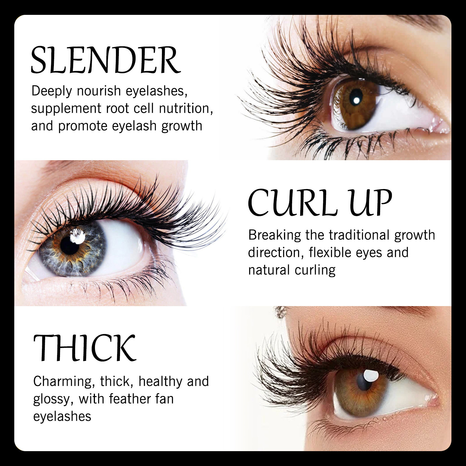 Fast Eyelash Growth Serum Lash - Eyelash Extension Options 评论和价格