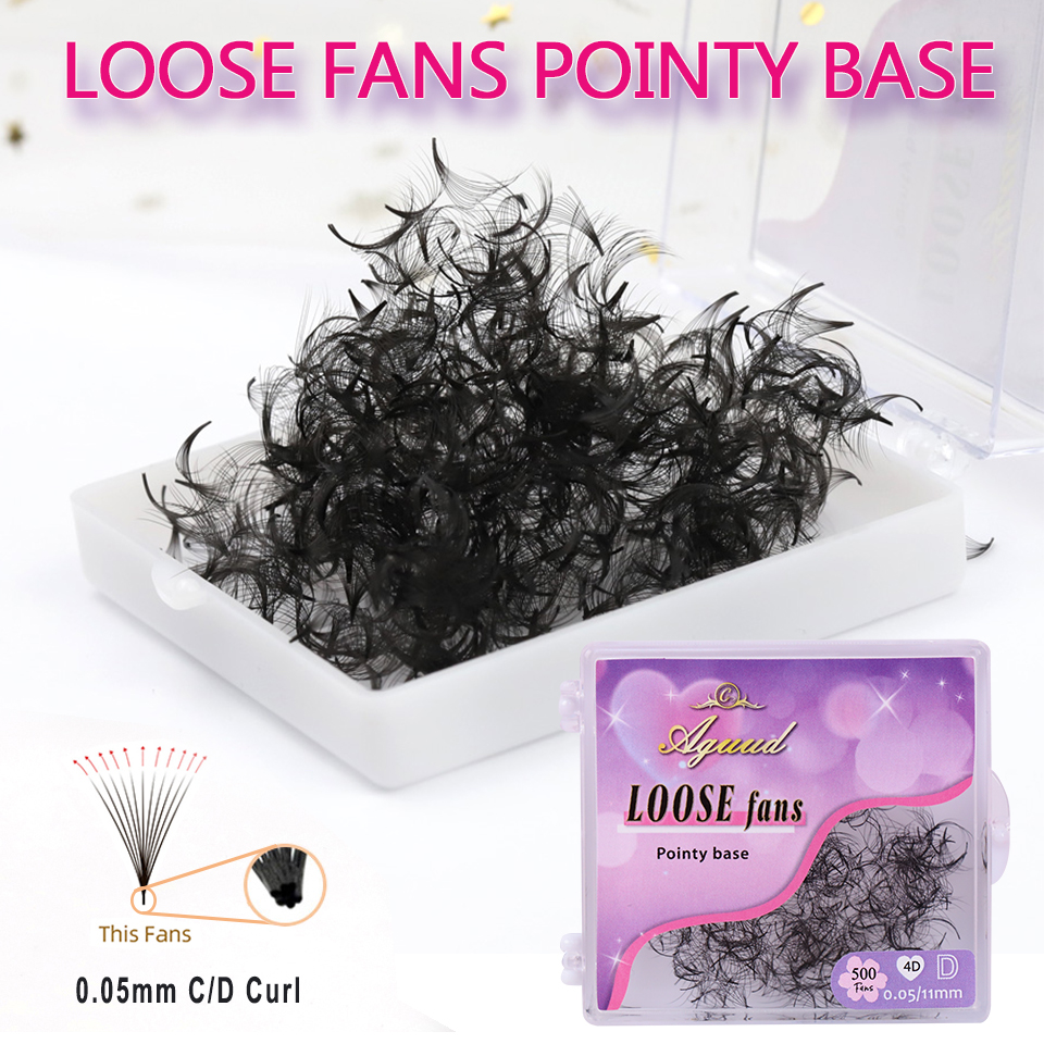 AGUUD All Size Loose Fan Eyela - Mega Volume Lash 评论和价格