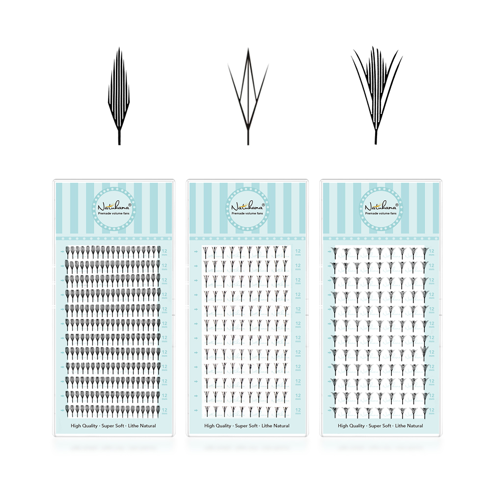 NATUHANA Narrow Spiky Premade  - Eyelash Extension Volume Styles 评论和价格