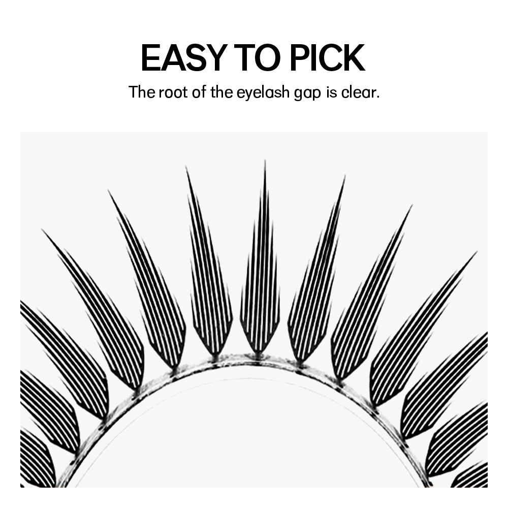 NATUHANA Narrow Spiky Premade  - Eyelash Extension Volume Styles 评论和价格