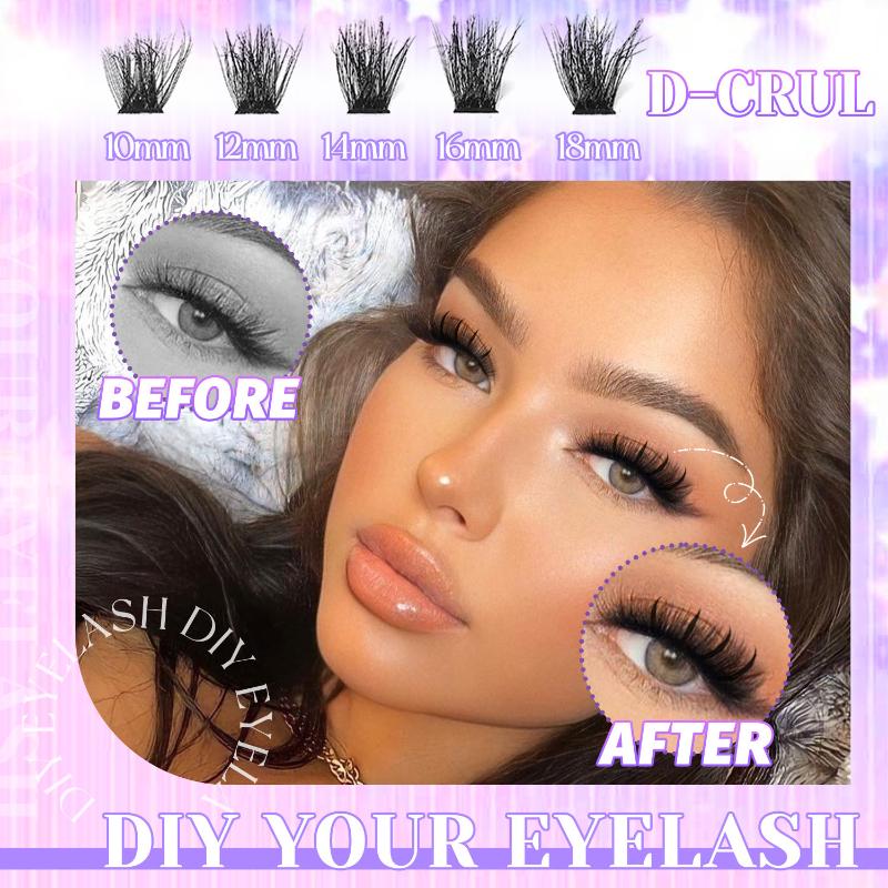 New Lashes Cluster DIY Lash Ex - Lashes Eyelash Extension 评论和价格