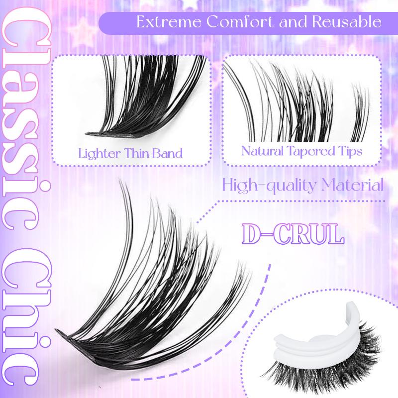New Lashes Cluster DIY Lash Ex - Lashes Eyelash Extension 评论和价格