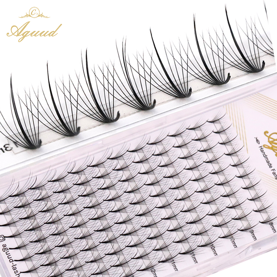 AGUUD 3D 5D 7D 9D 11D 13D 15D  - Eyelash Extension Russian Volume 评论和价格