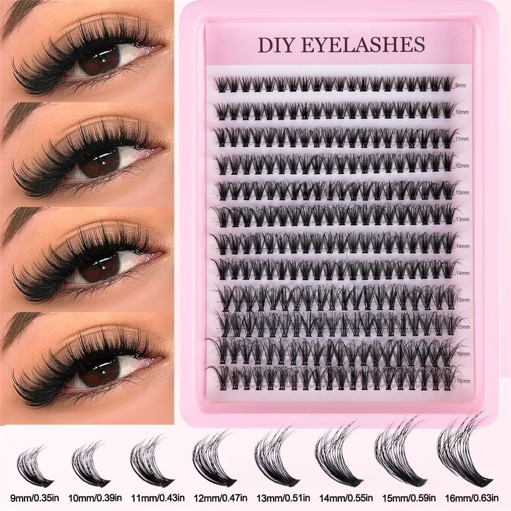 Mixed-Length Individual Lashes - Eyelash Extension Options 评论和价格