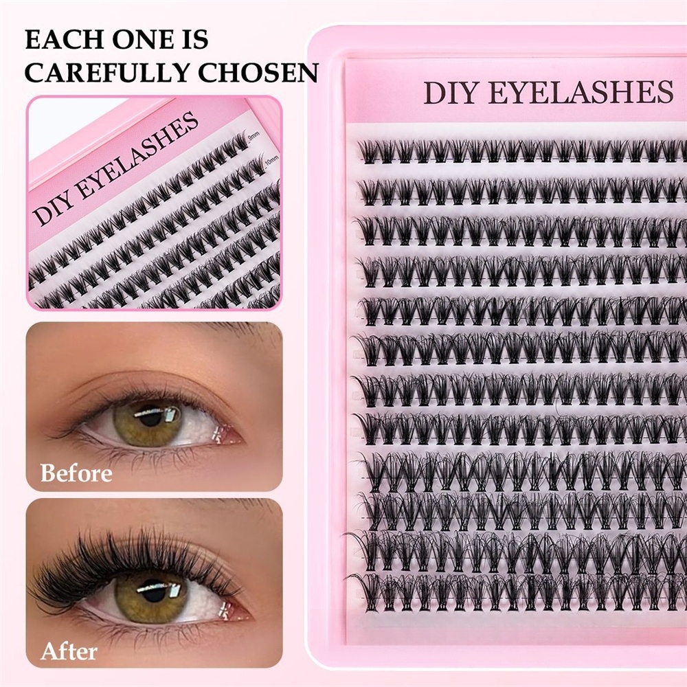 Mixed-Length Individual Lashes - Eyelash Extension Options 评论和价格