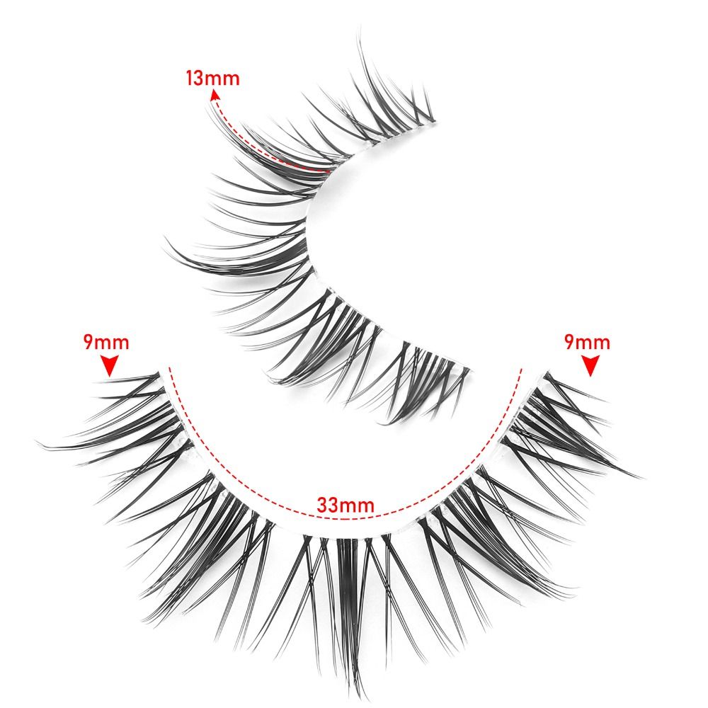5 Pairs Pack Japanese Cosplay  - Eyelash Extension Japanese 评论和价格