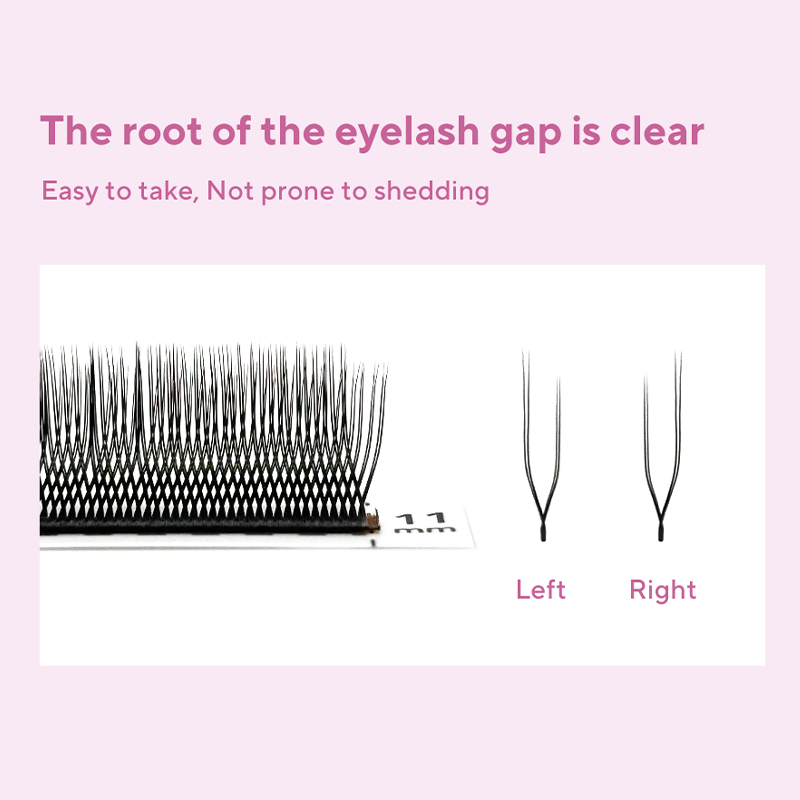 DIYDAY Foxy U-YY shaped Eyelas - Eyelash Extension Volume Styles 评论和价格