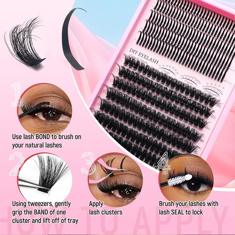 Lash Clusters 80D/100D Spikes  - Mega Volume Lash 评论和价格