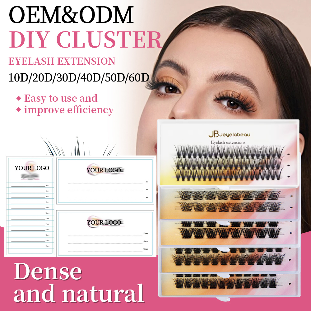 DIY Cluster Lashes 20/30/40/50 - Eyelash Extension Logo Design 评论和价格