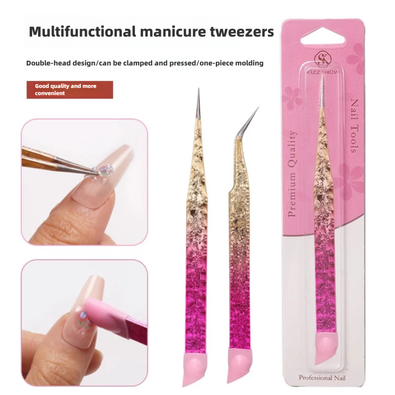 1/2Pcs Manicure Double-Ended T - Eyelash Extension Japanese 评论和价格