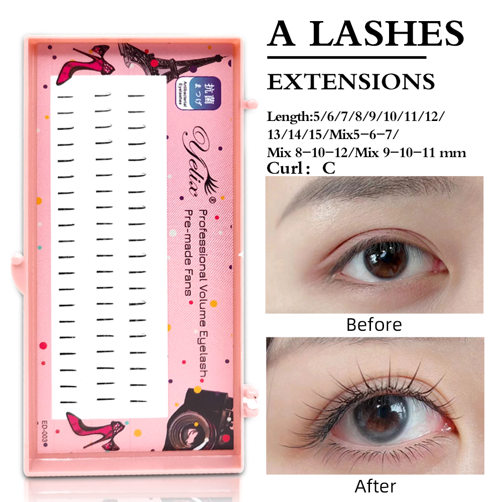Yelix Natural Soft Individual  - Lashes Eyelash Extension 评论和价格