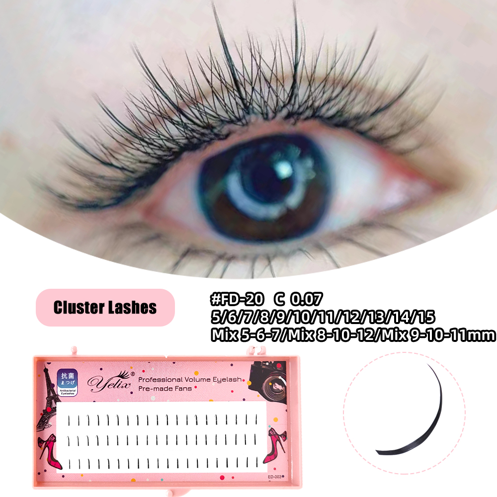 Yelix Natural Soft Individual  - Lashes Eyelash Extension 评论和价格