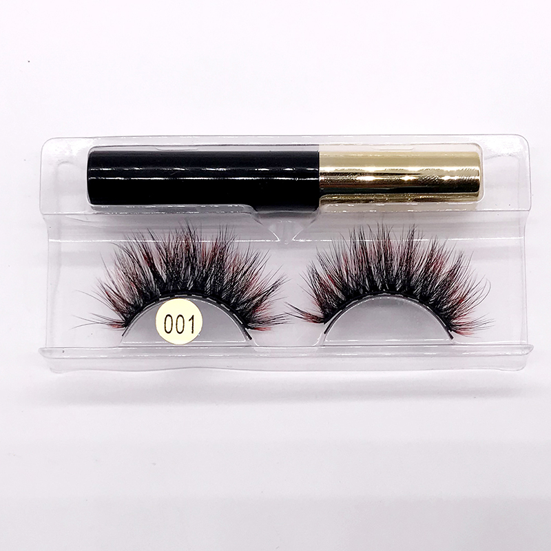 3D Colored Magnetic Eyelashes  - Eyelash Extension Last 评论和价格