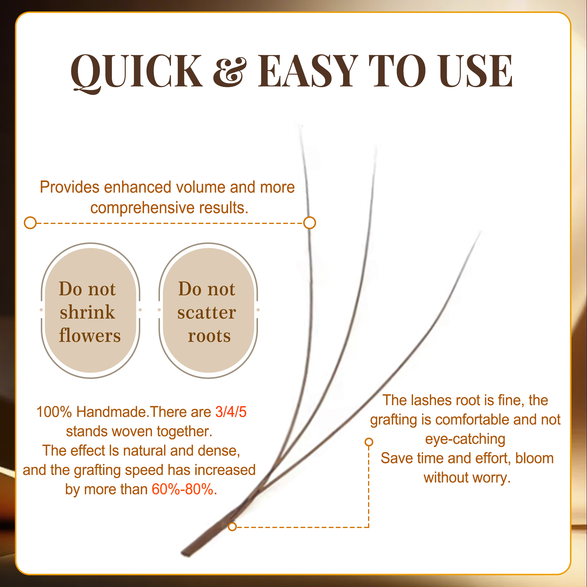 CoMango C/D/LU Brown 3D/4D/5D  - Eyelash Extension Volume Styles 评论和价格