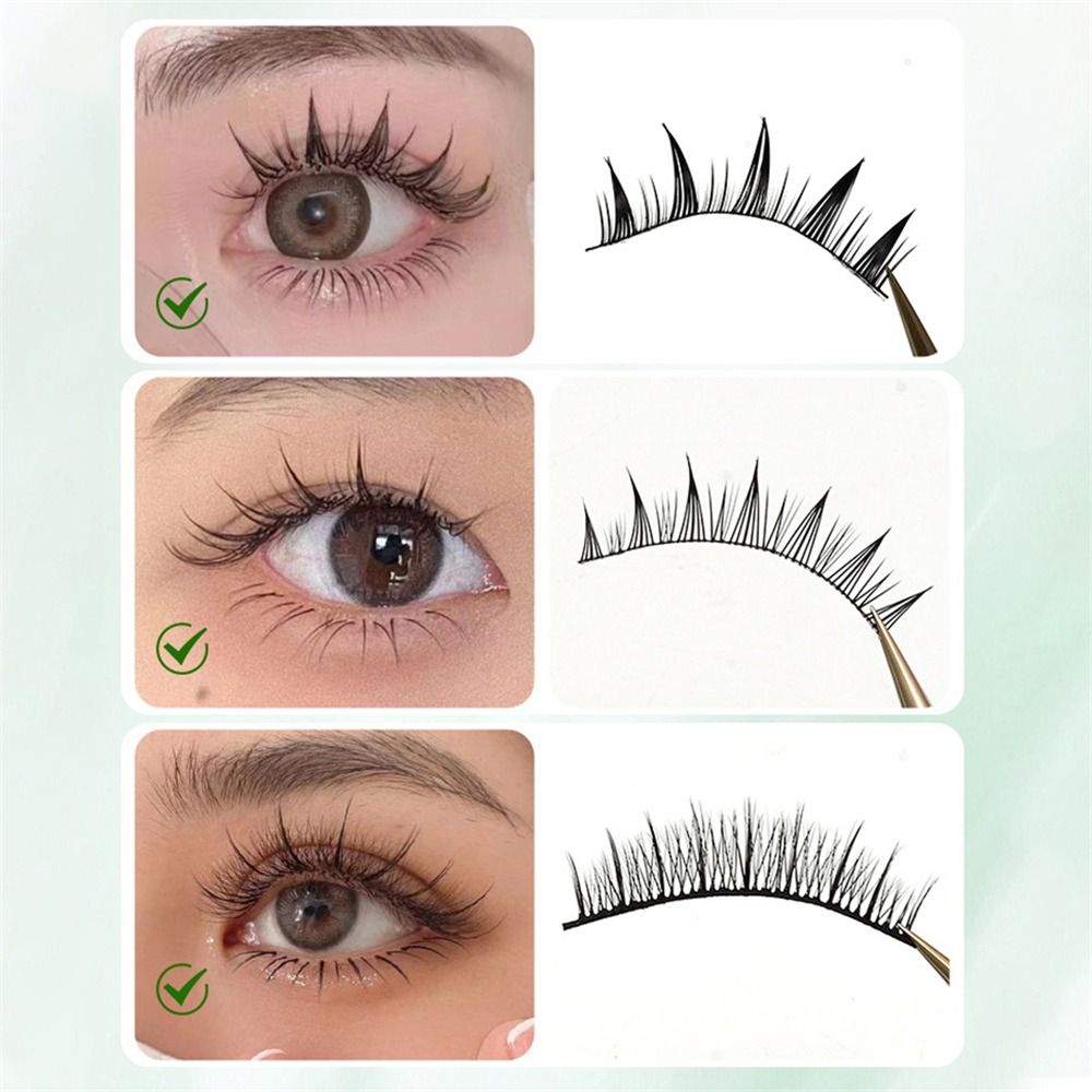 5/7 Pairs Fashion Natural Look - Eyelash Extension Japanese 评论和价格