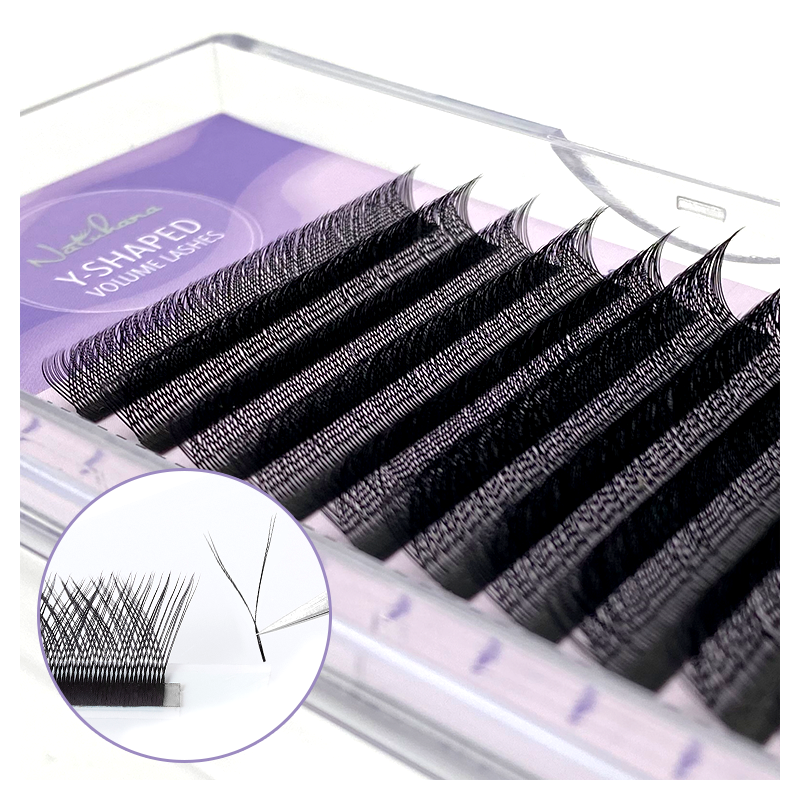 NATUHANA YY Shape Black Brown  - Eyelash Extension Volume Styles 评论和价格