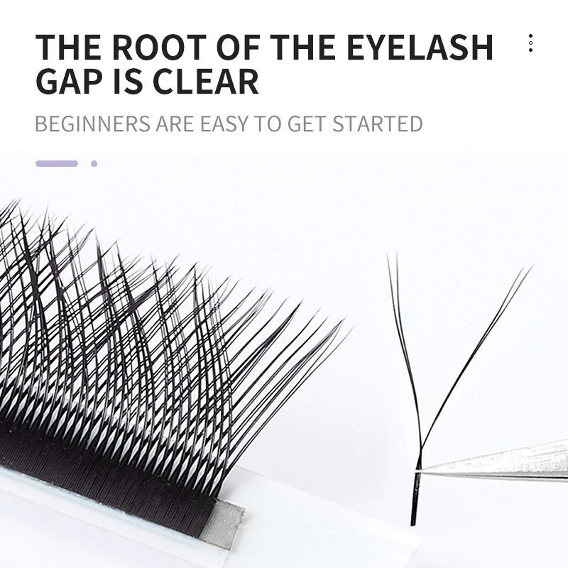 NATUHANA YY Shape Black Brown  - Eyelash Extension Volume Styles 评论和价格