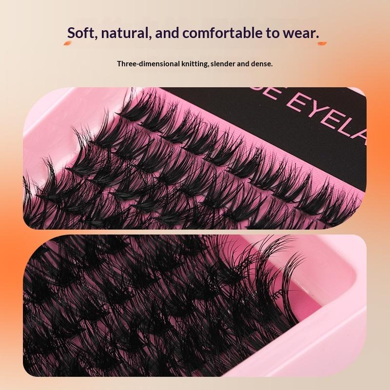 10Row 140 Clusters Fluffy Thic - Lashes Eyelash Extension 评论和价格