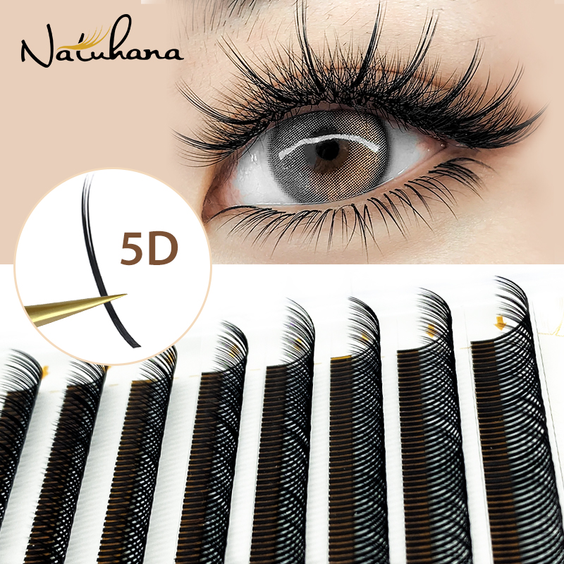 NATUHANA 5D W Style Flora Lash - Eyelash Extension Volume Styles 评论和价格