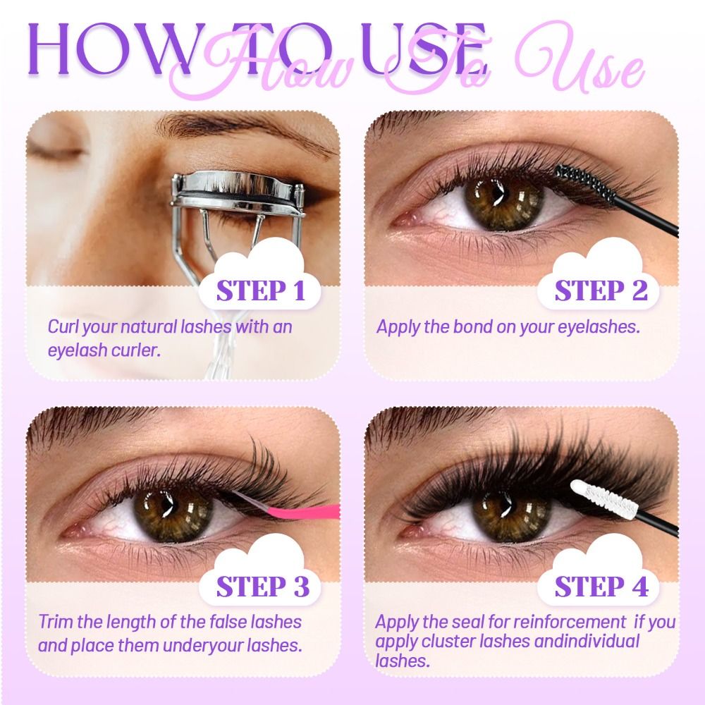 9-18mm Length False Eyelashes  - Eyelash Extension Natural Look 评论和价格
