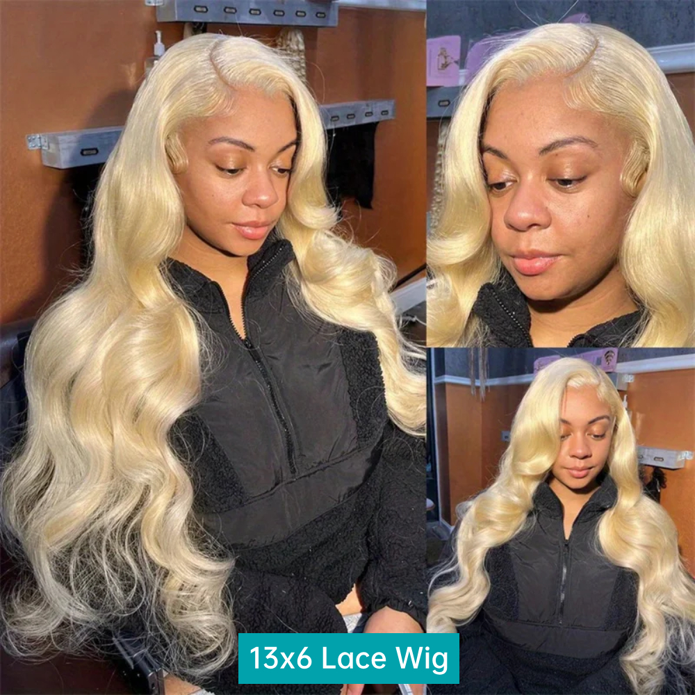 613 Honey Blonde 13x6 Lace Fro - Eyelash Extension Natural Look 评论和价格