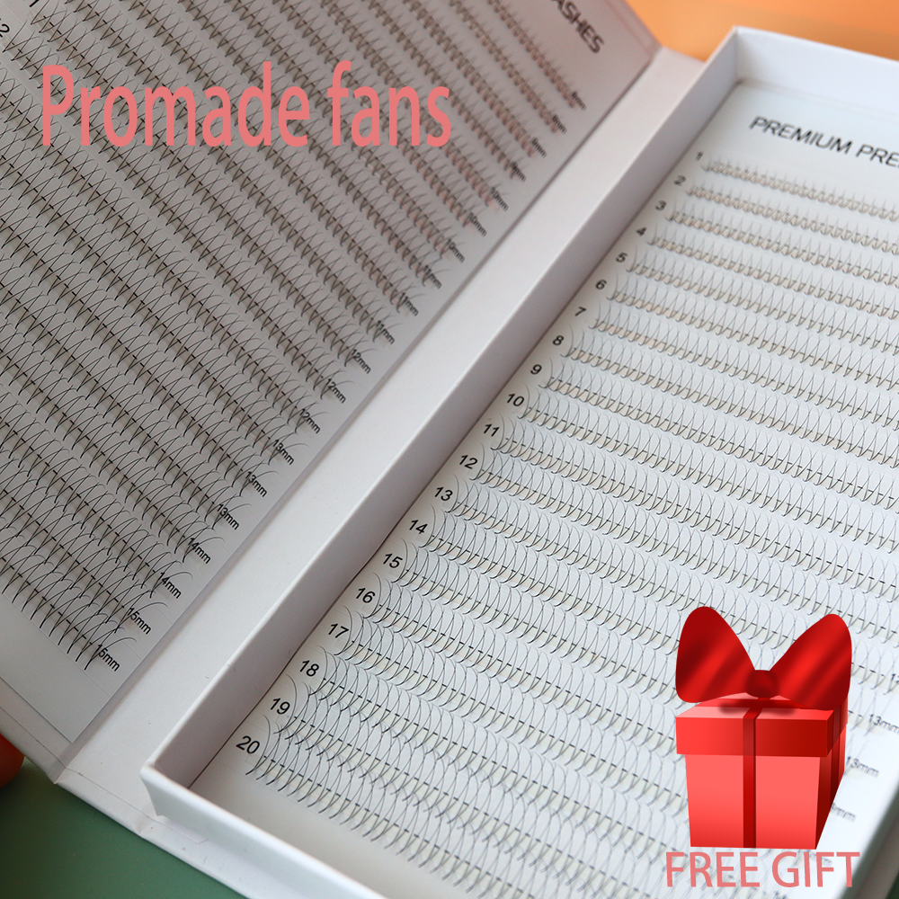 800/1600 Fans Narrow Premade L - Eyelash Extension Review 评论和价格