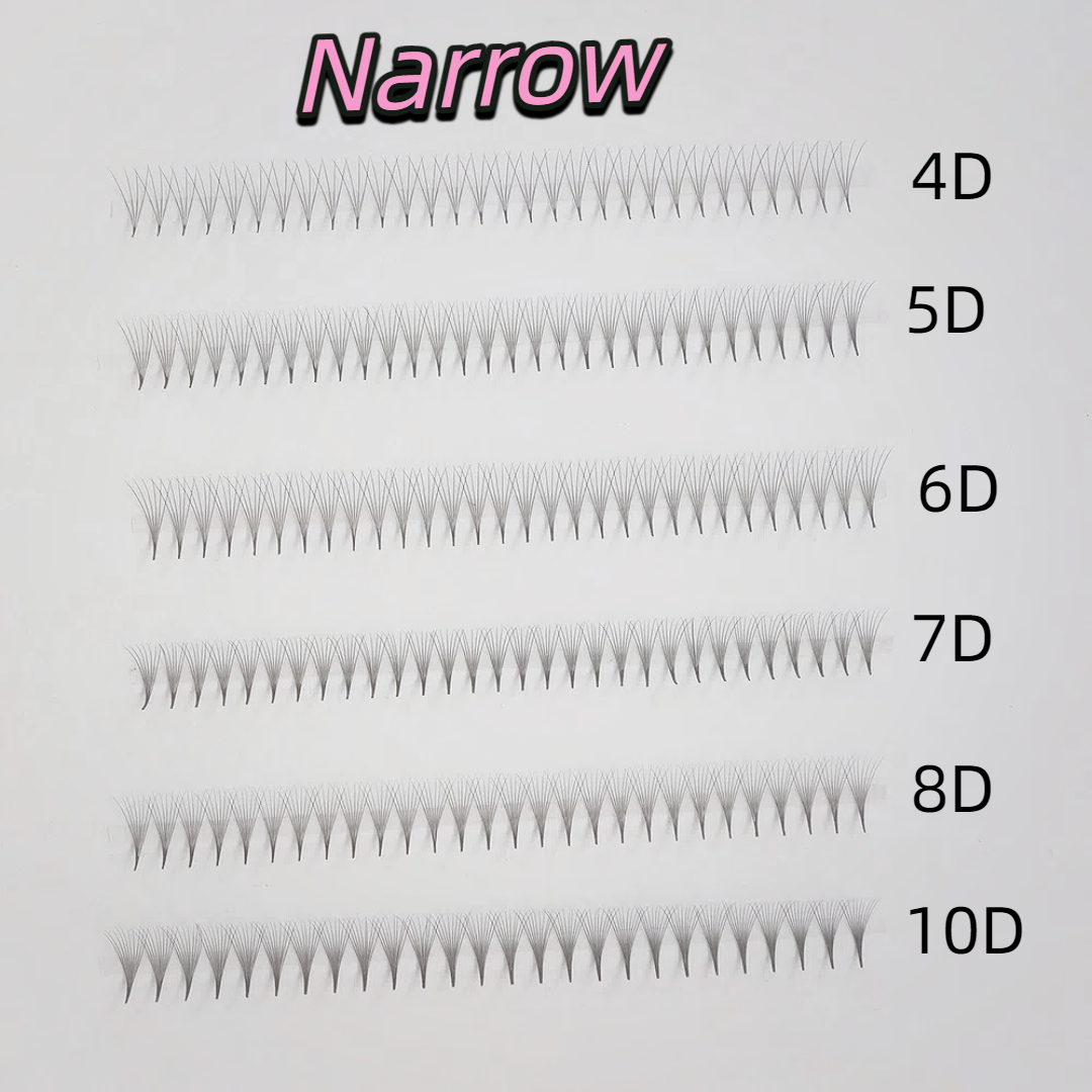 800/1600 Fans Narrow Premade L - Eyelash Extension Review 评论和价格