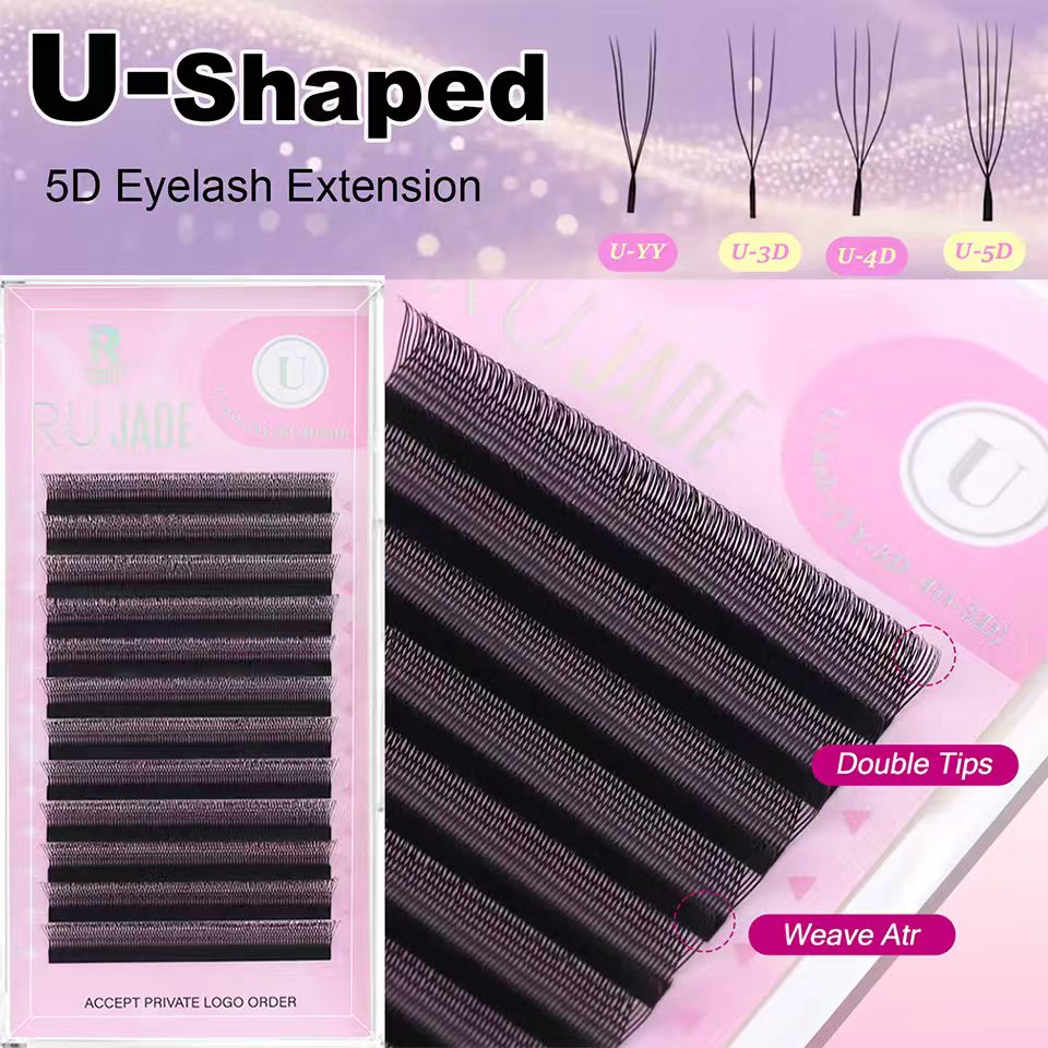New Style U-Shaped 3D 4D 5D Ey - Eyelash Extension Last 评论和价格