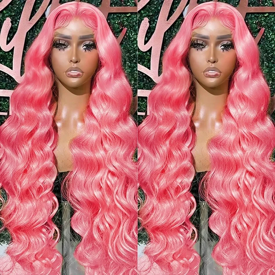 13x4 Body Wave Light Pink Lace - Eyelash Extension Natural Look 评论和价格