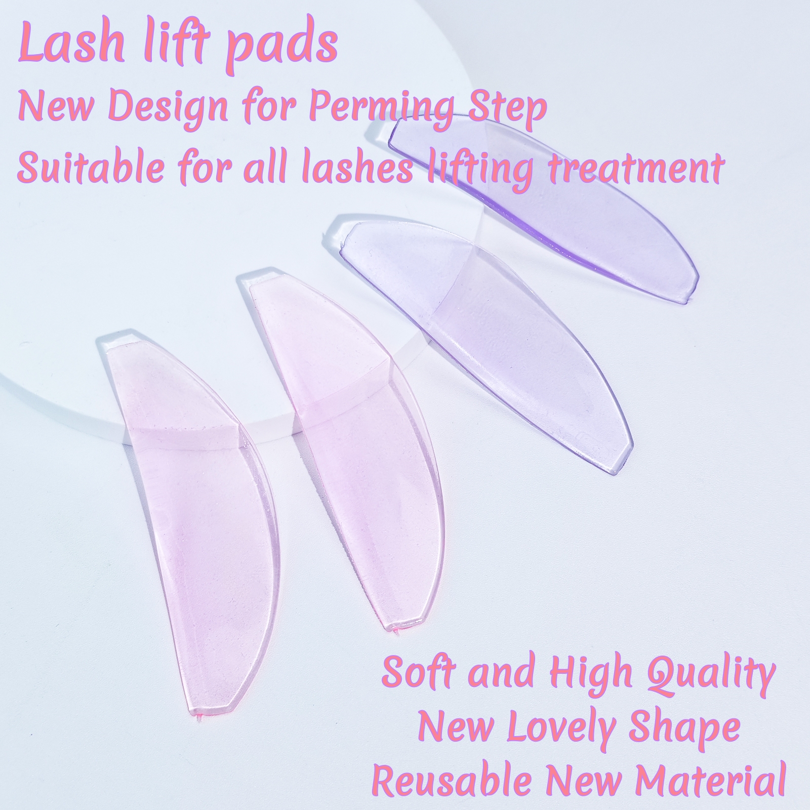 1 pair softening lash lift pad - Eyelash Lift Or Extension 评论和价格