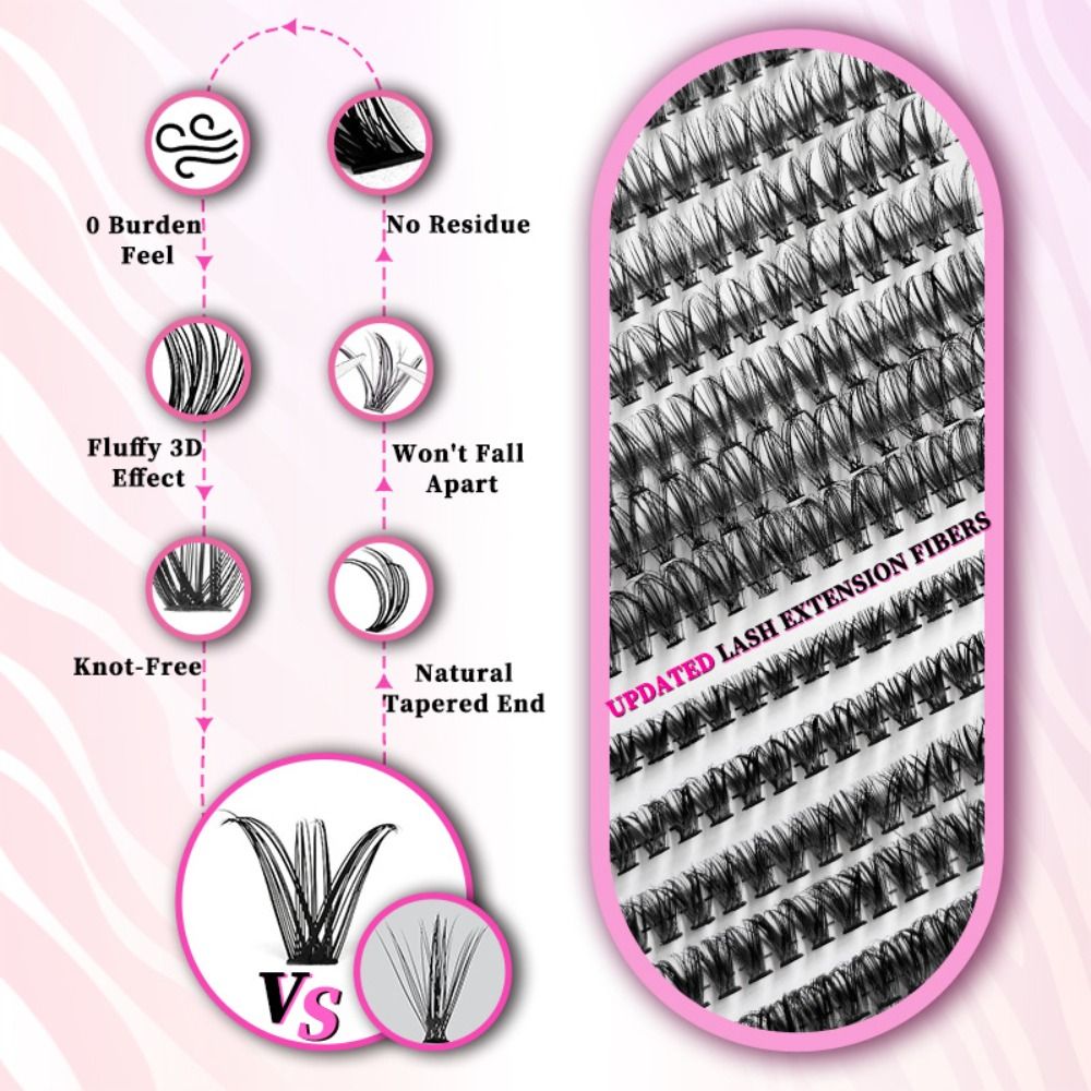 9-16mm Length False Eyelashes  - Eyelash Extension Volume Styles 评论和价格