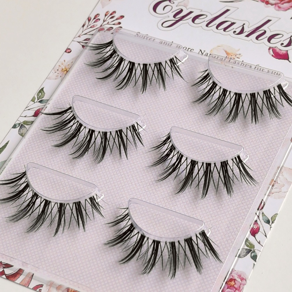 Fashion Natural Look False Eye - Eyelash Extension Japanese 评论和价格