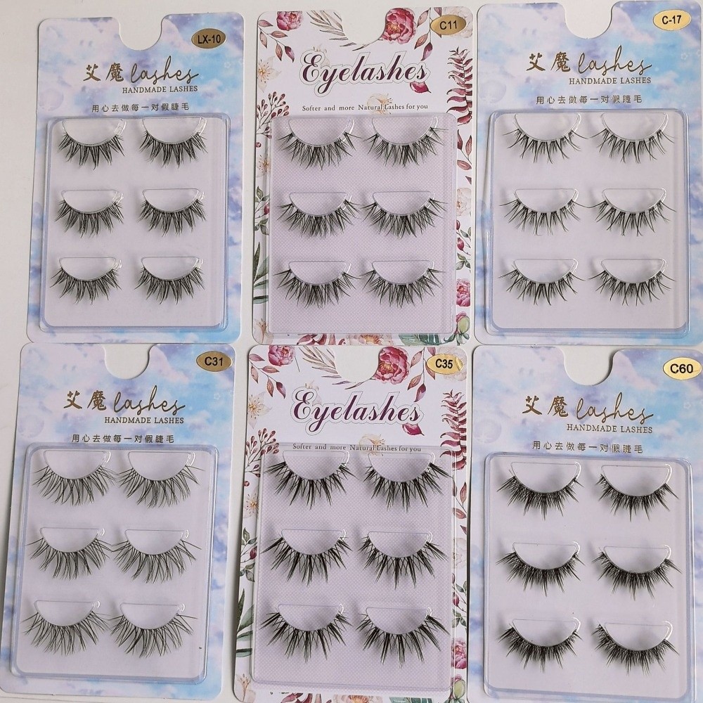 Hot Natural Look False Eyelash - Eyelash Extension Japanese 评论和价格