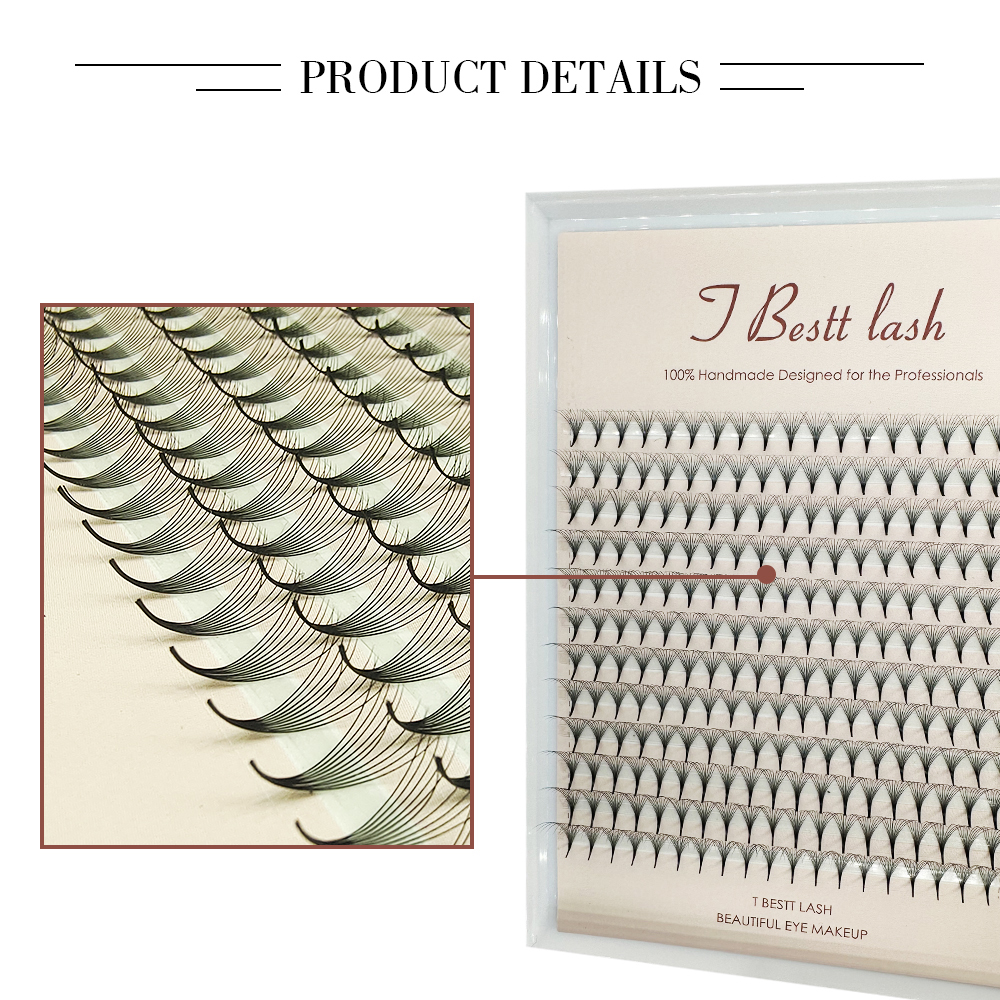 TBestt 5D/6D/8D/10D Premade Fa - Eyelash Extension Review 评论和价格