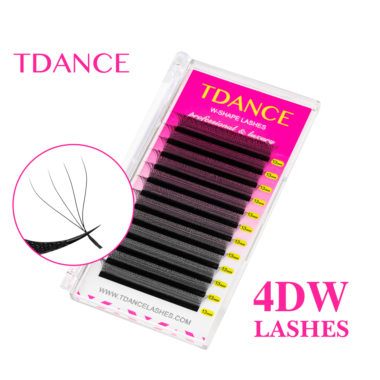 TDANCE 4D W Eyelash Extensions - Eyelash Extension Volume Styles 评论和价格
