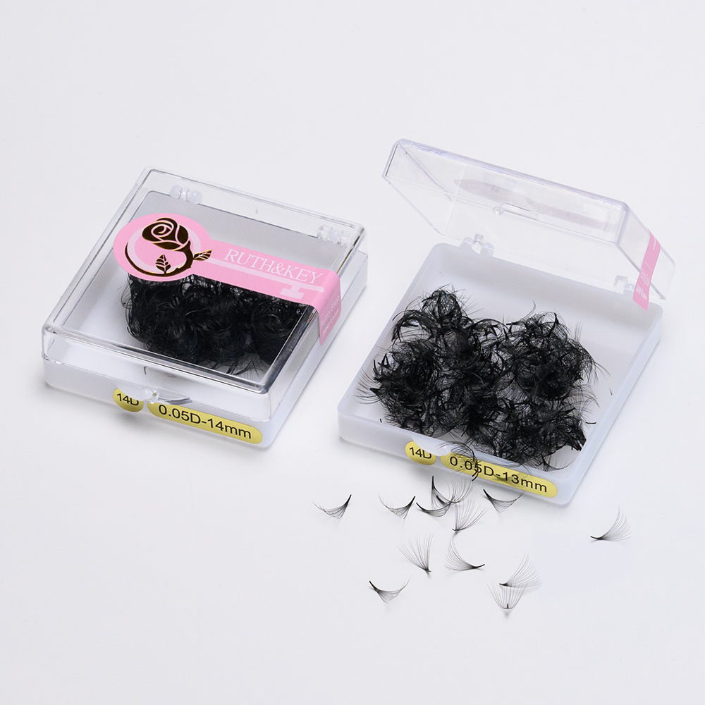 Premade Volume Fans 14D Loose  - Eyelash Extension Volume Styles 评论和价格