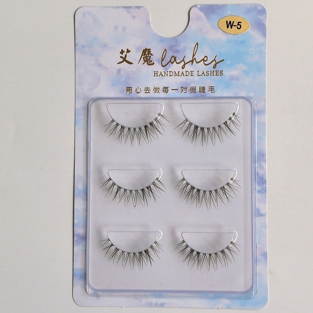 Natural Look False Eyelashes 3 - Eyelash Extension Japanese 评论和价格