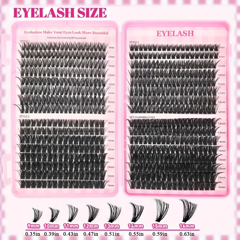 30/40/50/60/80/100D,Thick 9-16 - Eyelash Extension Last 评论和价格