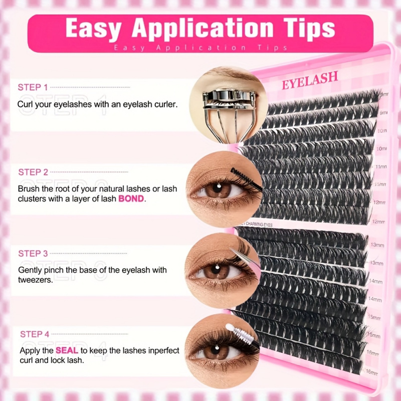 30/40/50/60/80/100D,Thick 9-16 - Eyelash Extension Last 评论和价格