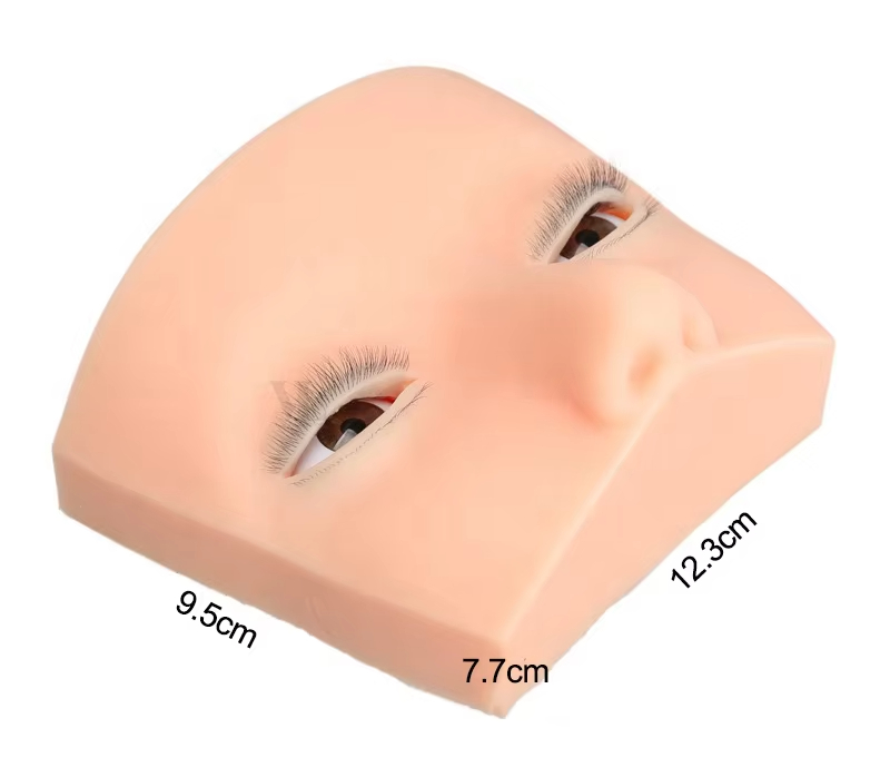 Hot 4-Layer Mini Mannequin | O - Eyelash Extension Open Eye 评论和价格