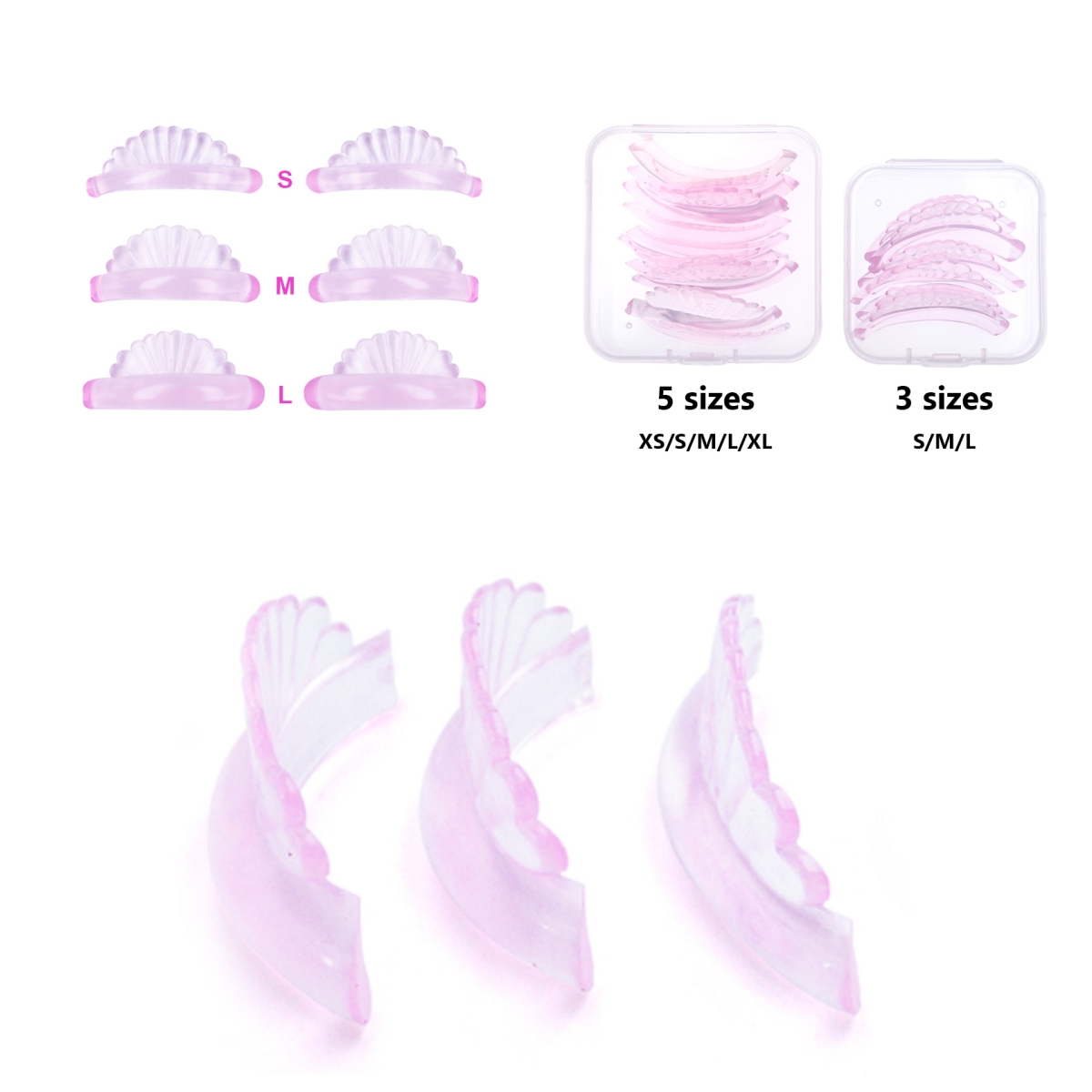 3Pairs or 5Pairs  Lash Lift Si - Eyelash Lift Or Extension 评论和价格