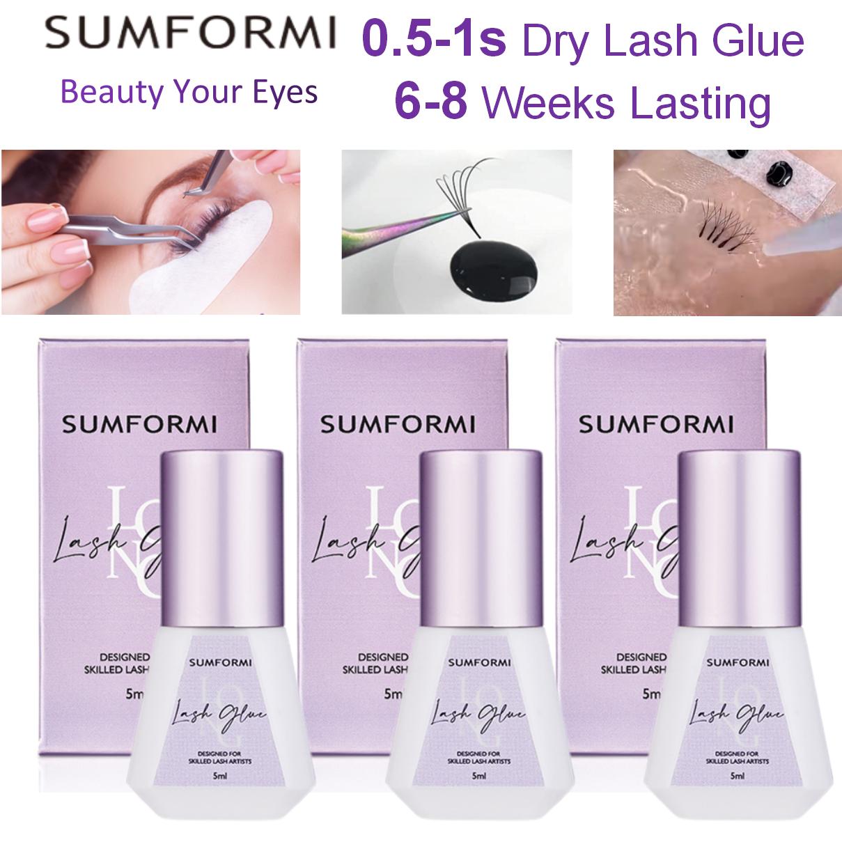 Thin Black Eye Lash Glue 0.5s  - Eyelash Extension Eye Irritation 评论和价格